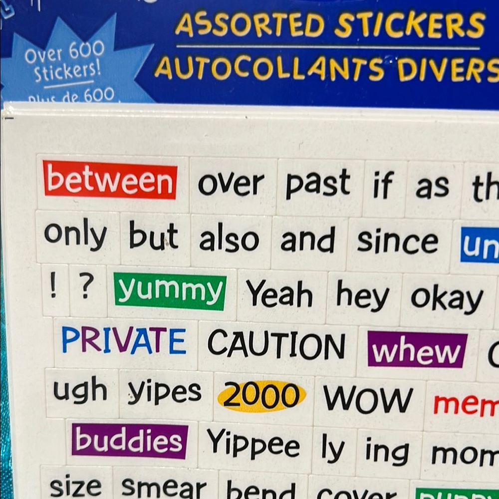 Hallmark Assorted Stickers Pack - Picture 4 of 7